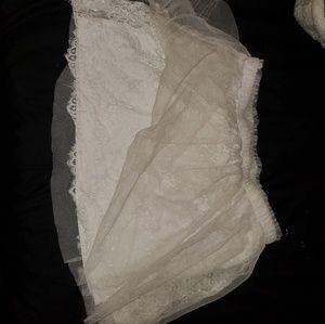 Cute lace flowing skirt